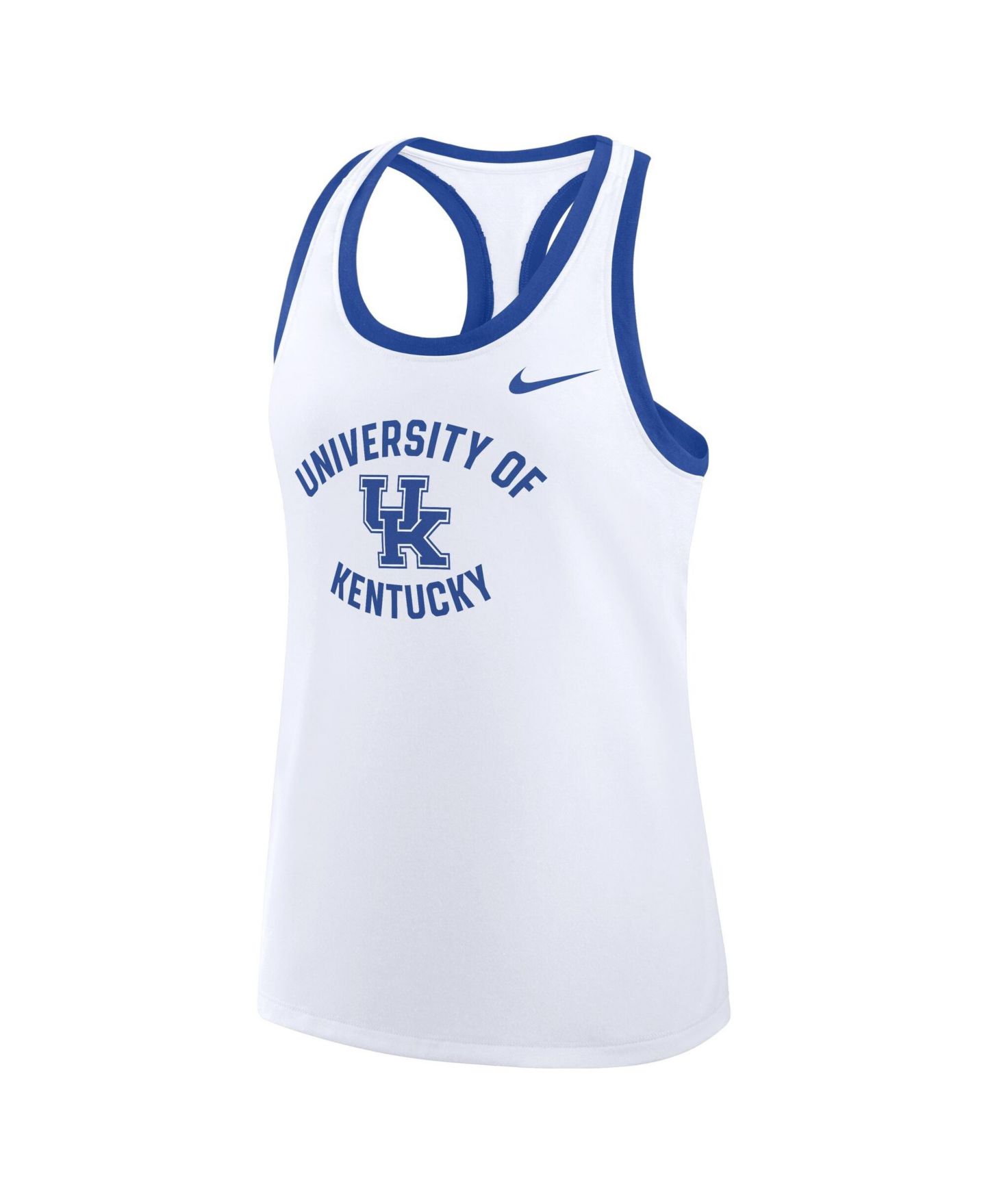 Женский топ Nike Kentucky Wildcats Uni Name Tri-Blend Scoop Neck Racerback — фото 2