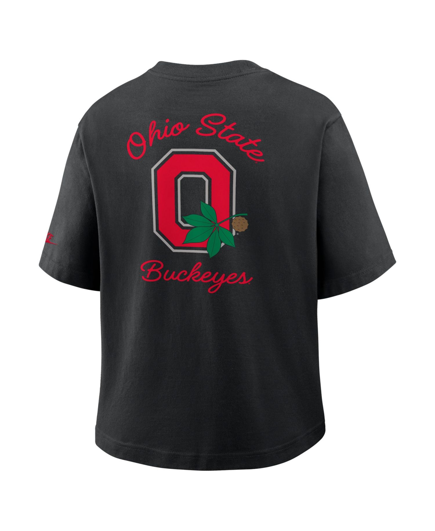 Women's Ohio State Buckeyes Boxy Pocket T-Shirt