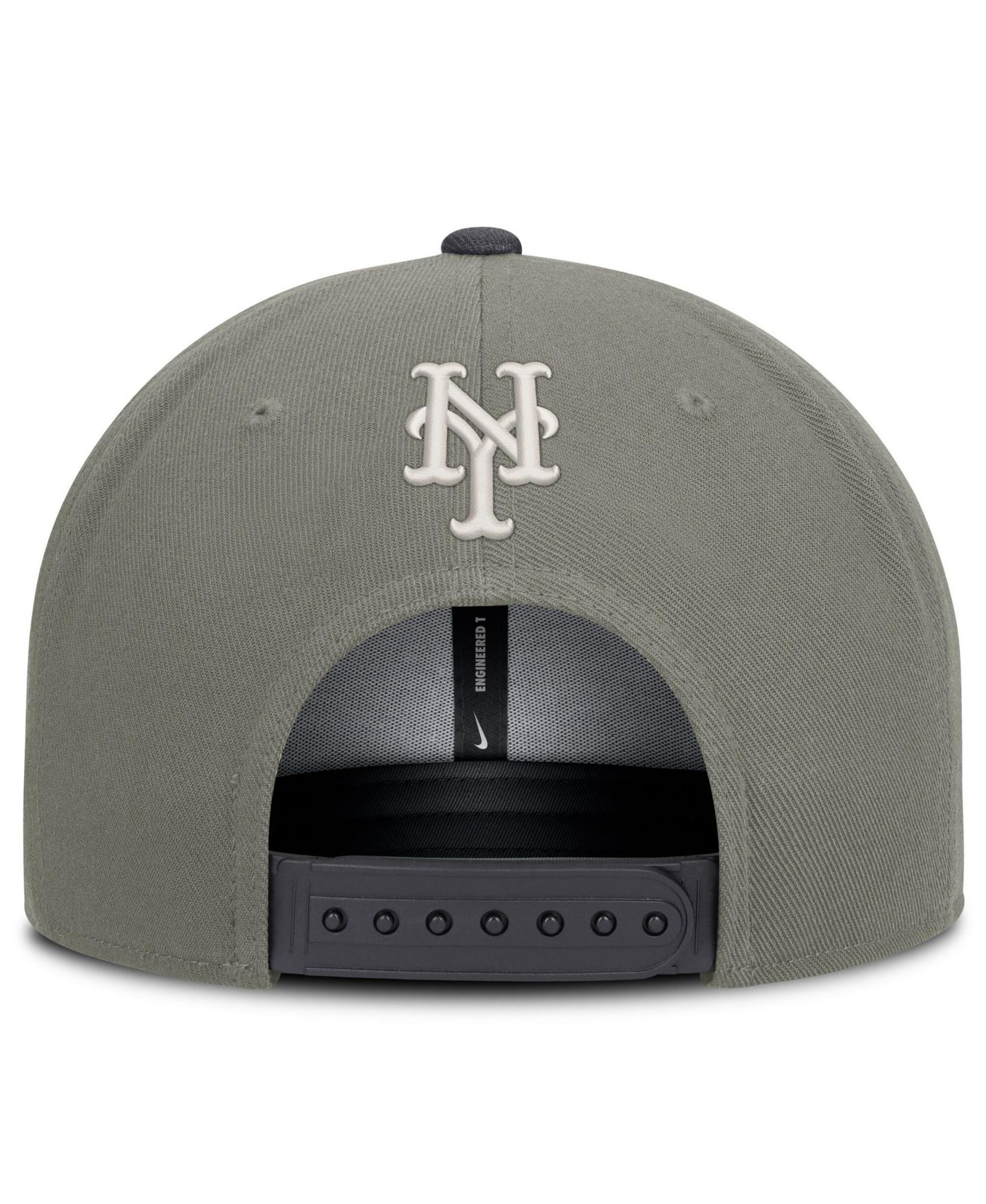 Мужская кепка Nike Olive New York Mets Pro Dri-FIT Snapback Hat — фото 4