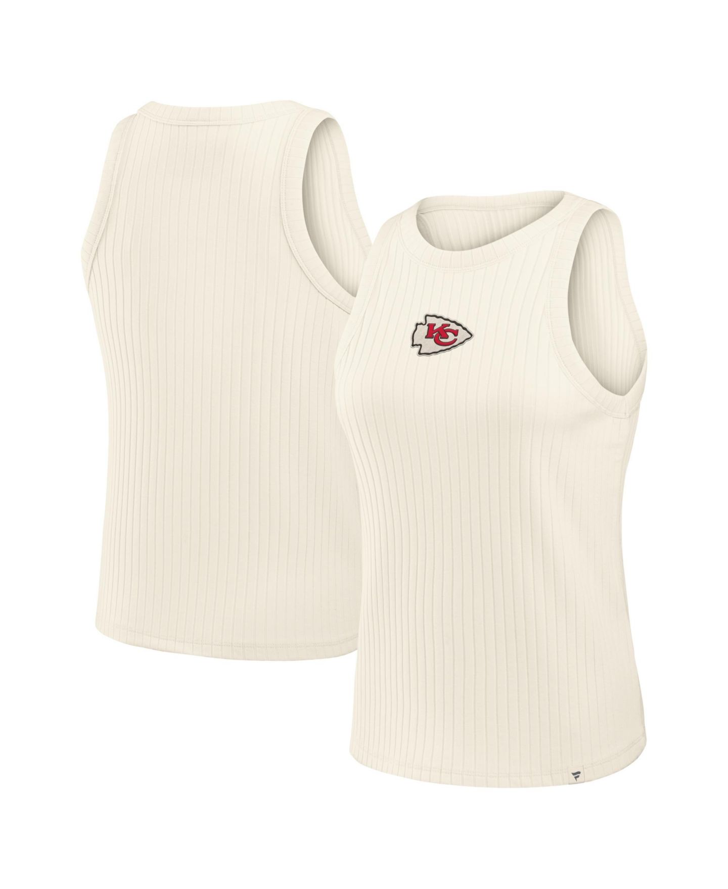 Женский топ Fanatics Kansas City Chiefs Star Play Tri-Blend Ribbed — фото 1