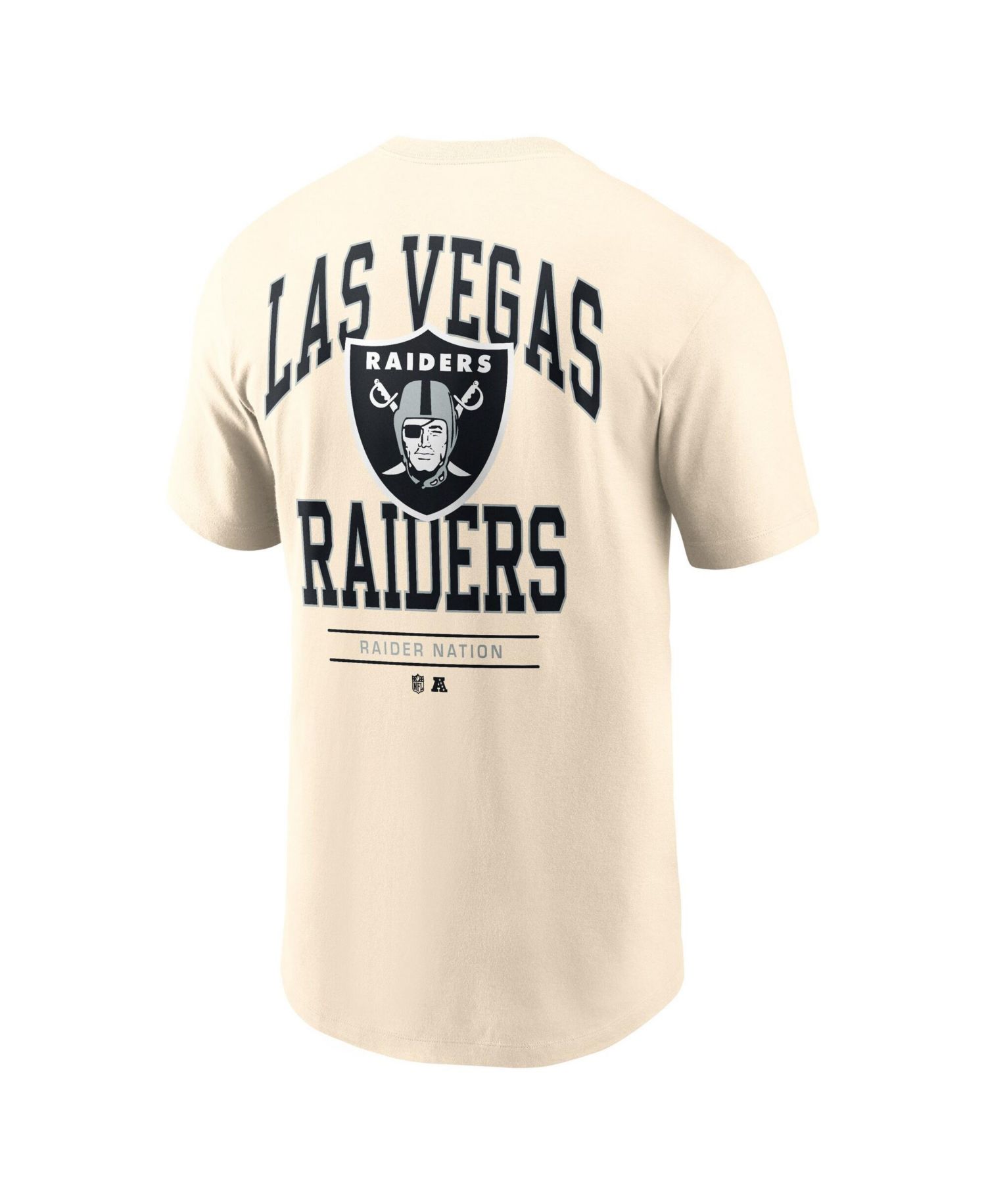 Men's Natural Las Vegas Raiders Freestyle Essential T-Shirt