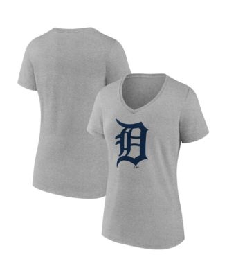 Women's Detroit Tigers V-Neck Short-Sleeve T-Shirt