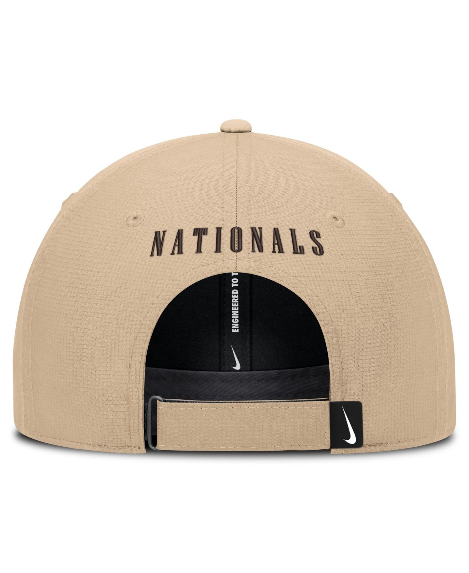 Men's Khaki Washington Nationals Desert Ripstop Club Adjustable Hat