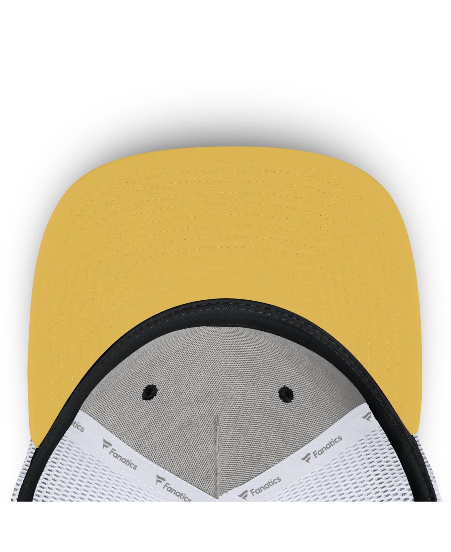 Мужская кепка Fanatics Black Michigan Wolverines 5-Panel Matter Flex Hat — фото 5