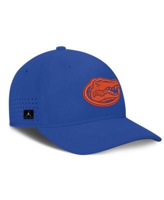 Men's Royal Florida Gators 2026 Sideline Practice Aero Bill Swoosh Flex Dri-FIT Hat