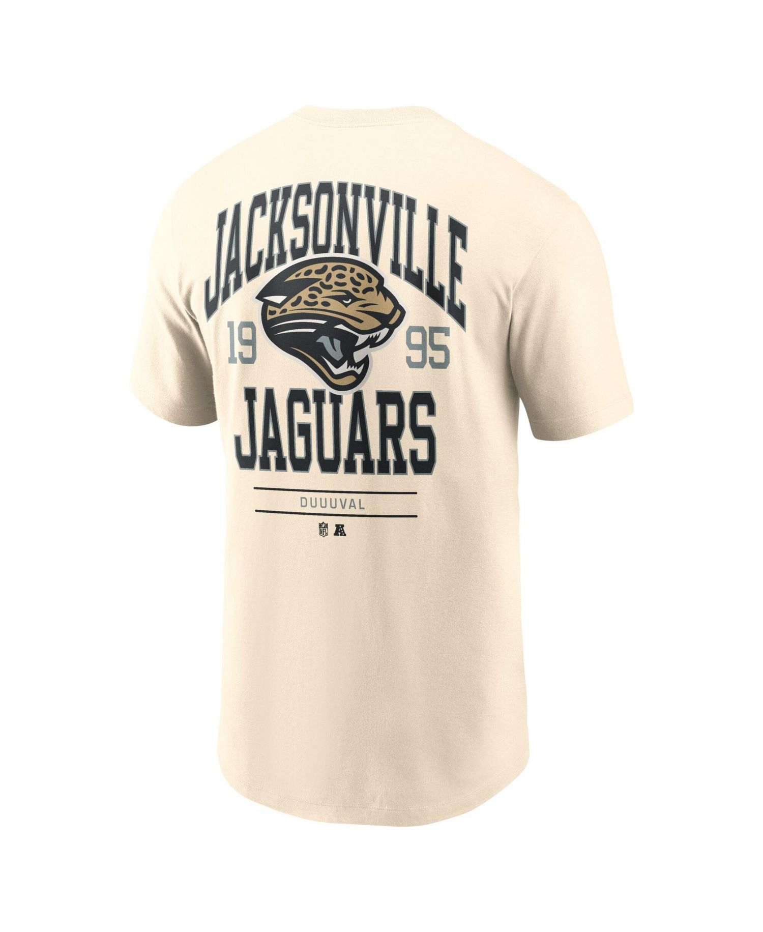 Men's Natural Jacksonville Jaguars Freestyle Essential T-Shirt