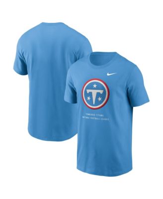 Men's Light Blue Tennessee Titans Property Of T-Shirt