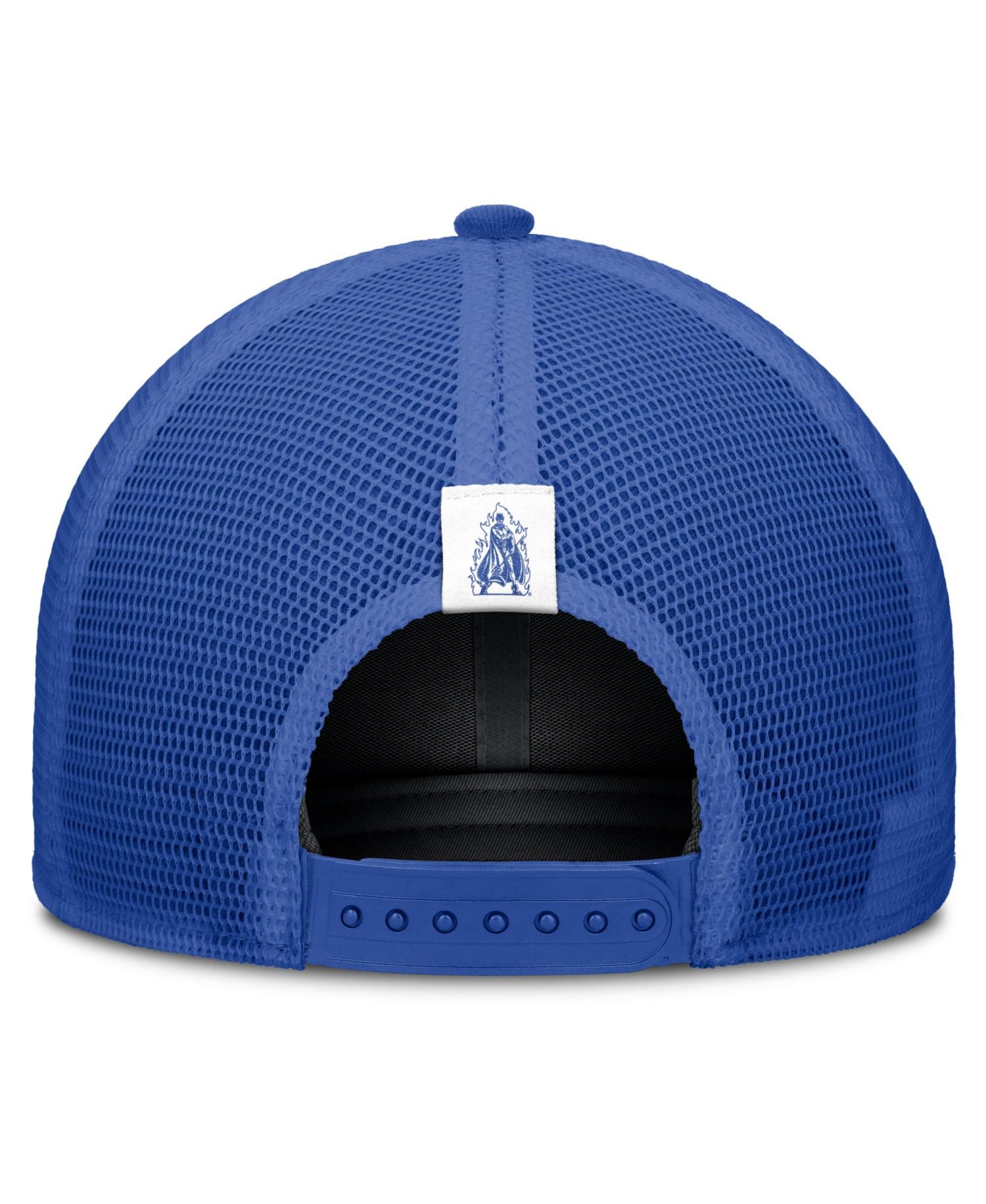 Men's and Women's Beige/Royal Duke Blue Devils Legacy Rise Trucker Adjustable Hat