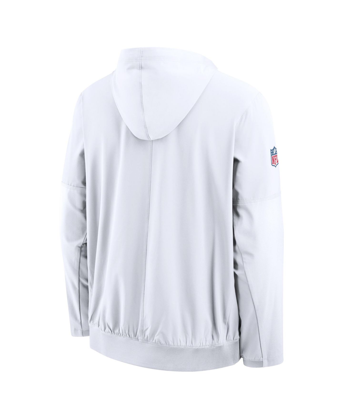 Мужское худи Nike White Tampa Bay Buccaneers Sideline Broken Rules Alternate Anorak Half-Zip — фото 3