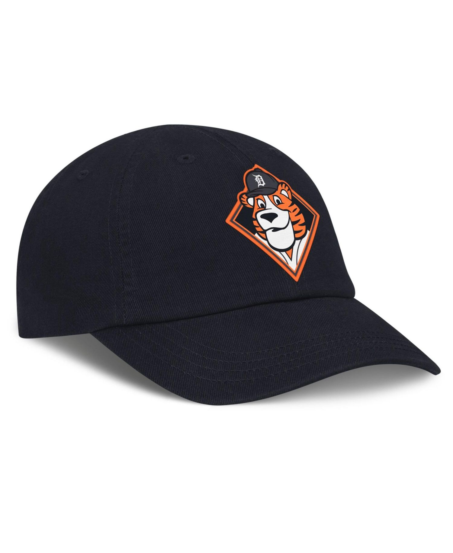 Baby Boys and Girls Navy Detroit Tigers Mascot Club Flex Hat