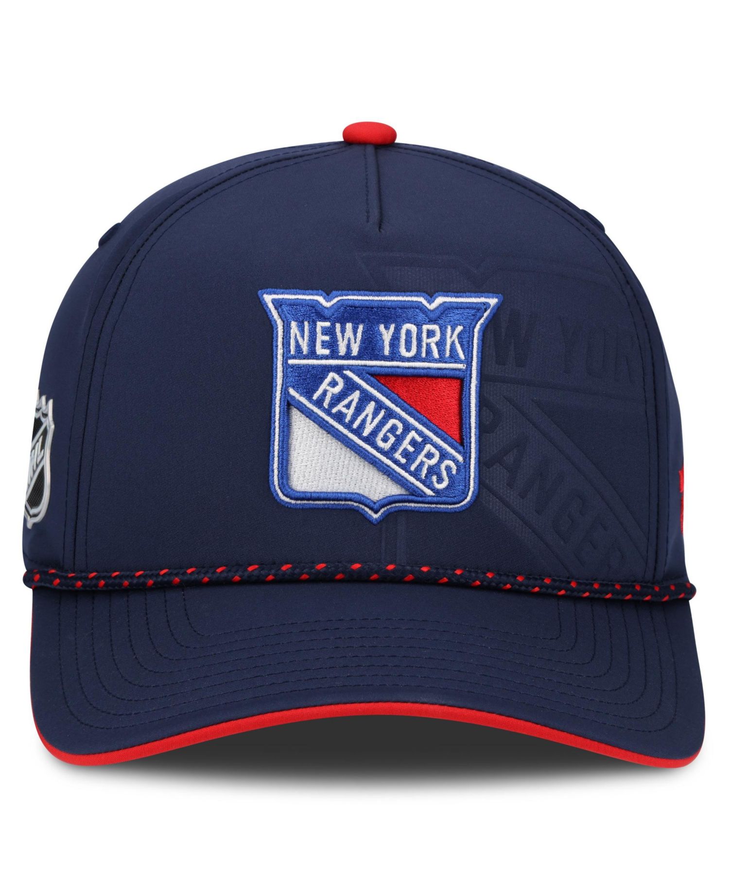 Men's Navy New York Rangers On Stage Podium A-Frame Adjustable Hat