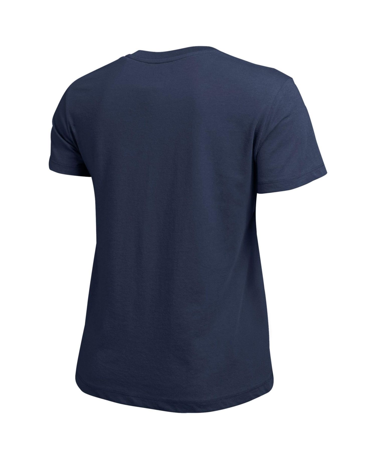Women's Navy Virginia Cavaliers Arched Over Logo T-Shirt