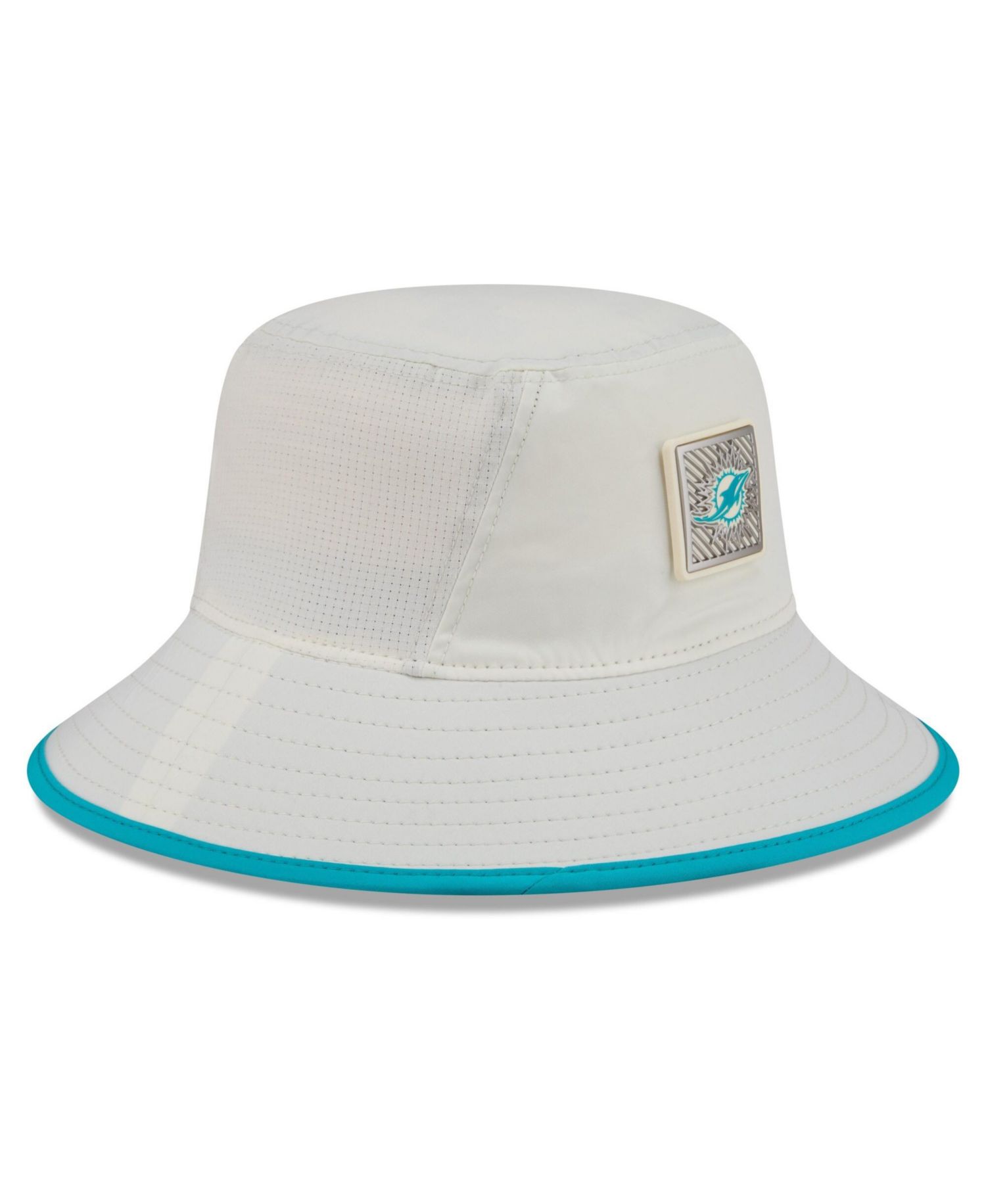 Men's Cream Miami Dolphins 2026 NFL Training Camp Sport Bucket Hat