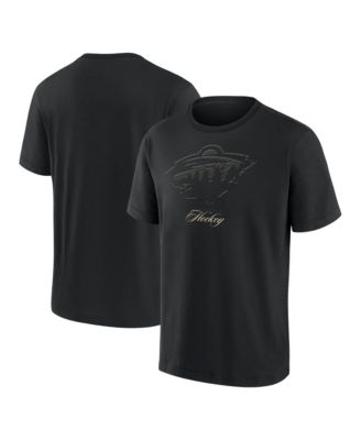 Men’s Minnesota Wild Blackout Heavyweight T-Shirt
