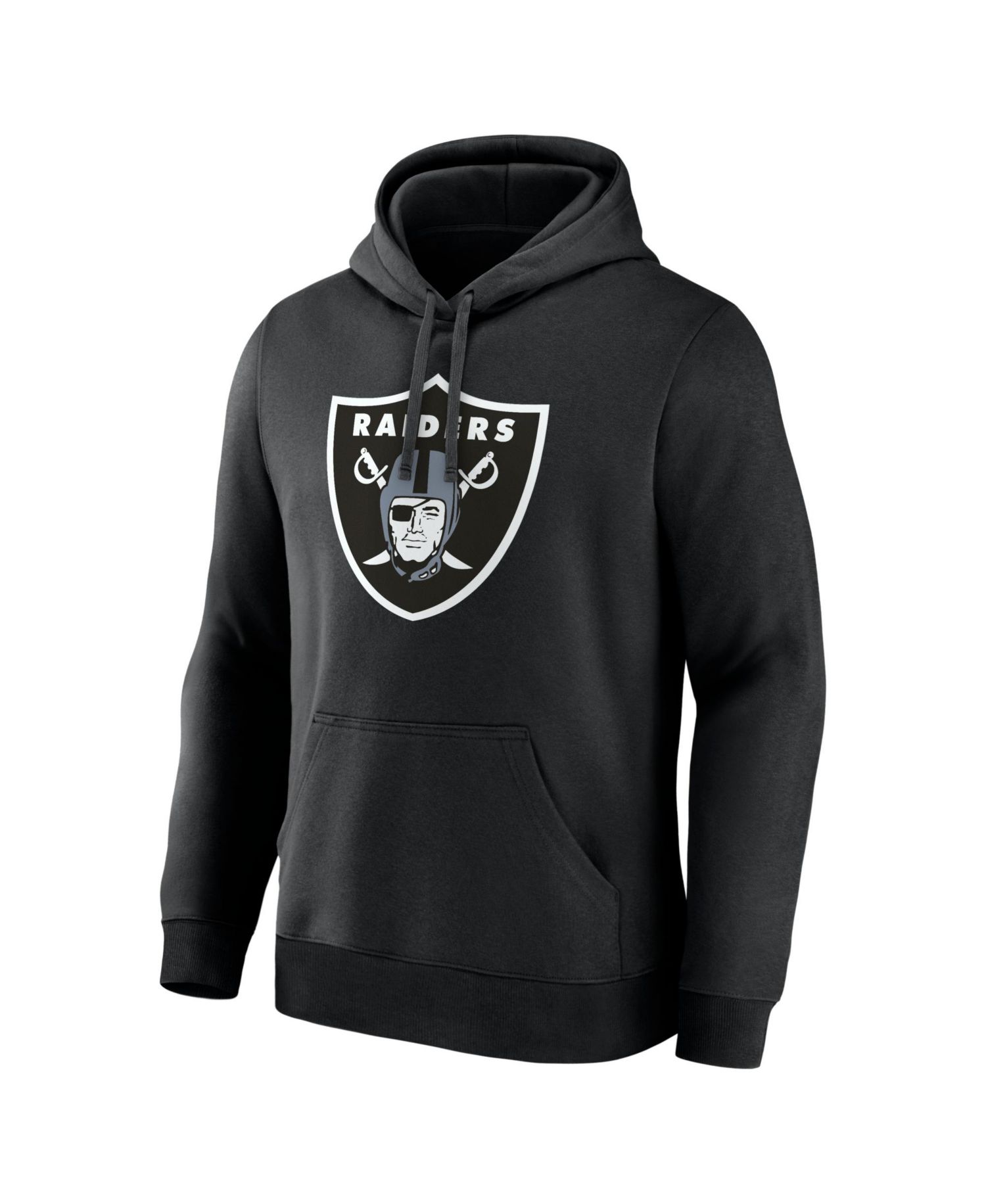 Men's Black Las Vegas Raiders Primary Logo Hoodie