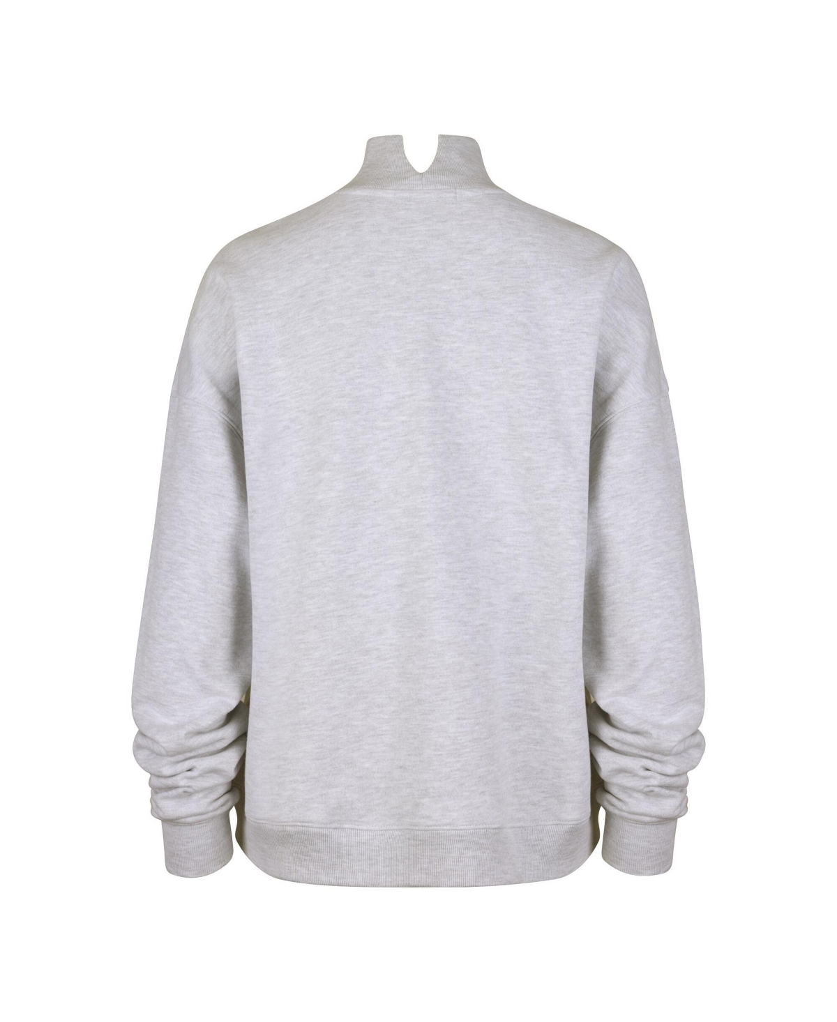 '47 Brand Women's Gray Seattle Seahawks Subtle Muse Mock Neck Sweatshirt