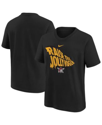 Big Boys and Girls Black Pittsburgh Pirates Hometown Collection T-Shirt