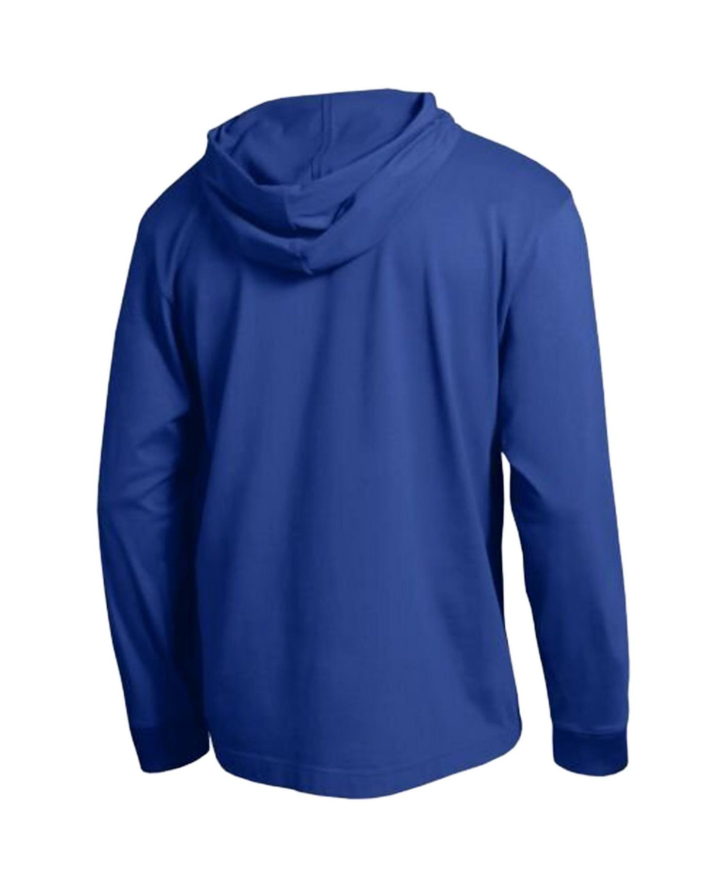 Men's Royal Kansas Jayhawks Tonal All-Star Long Sleeve Hooded T-Shirt
