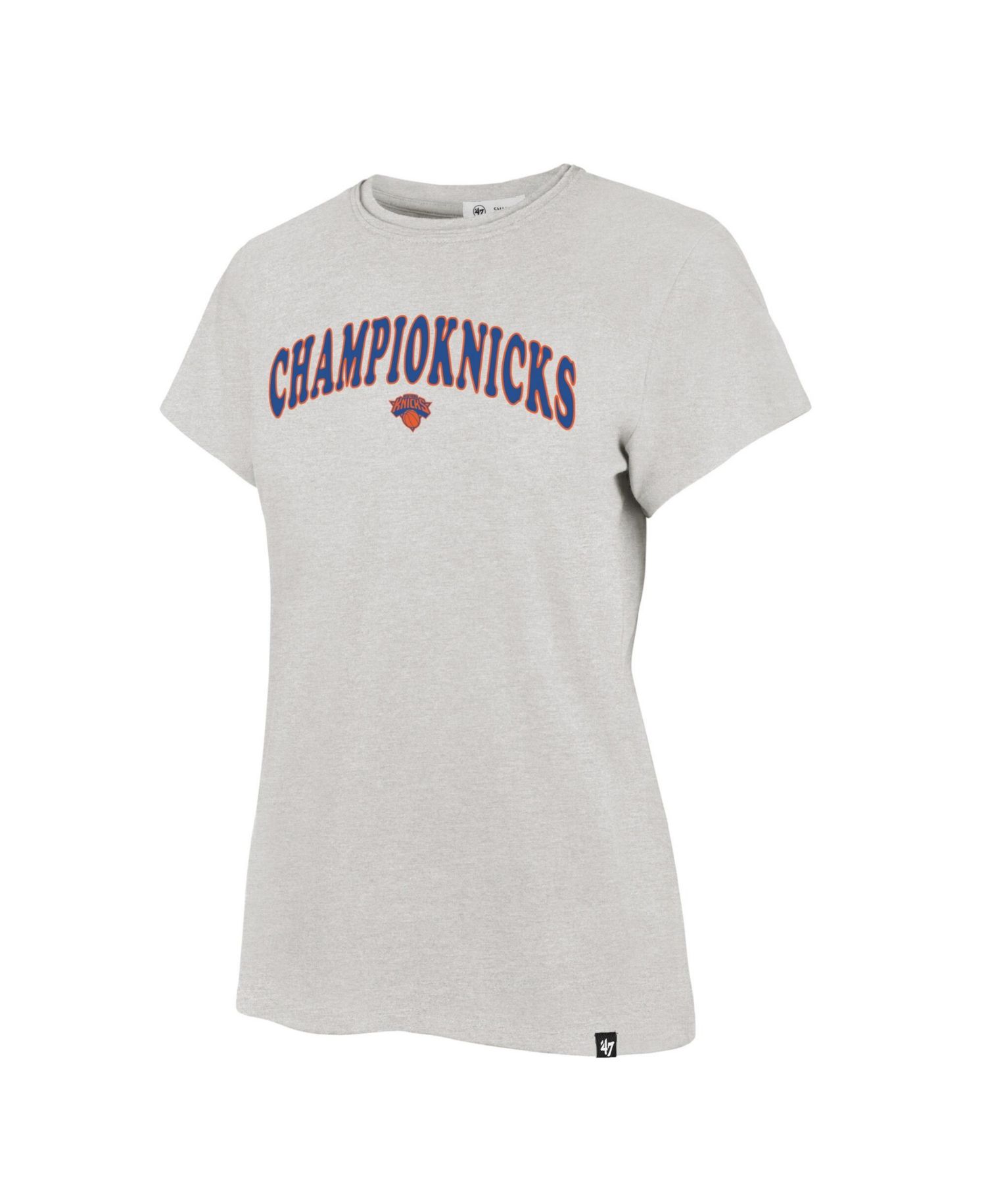 47 Brand Women's Gray New York Knicks 2026 NBA Finals Champion Frankie T-Shirt