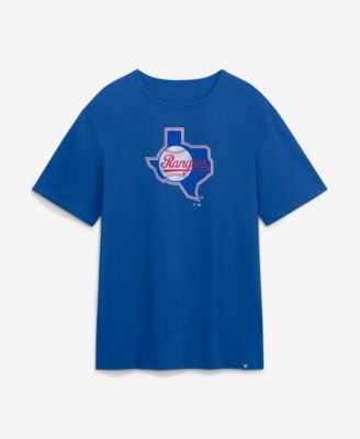 Men's Royal Texas Rangers Vintage Logo Legacy T-Shirt