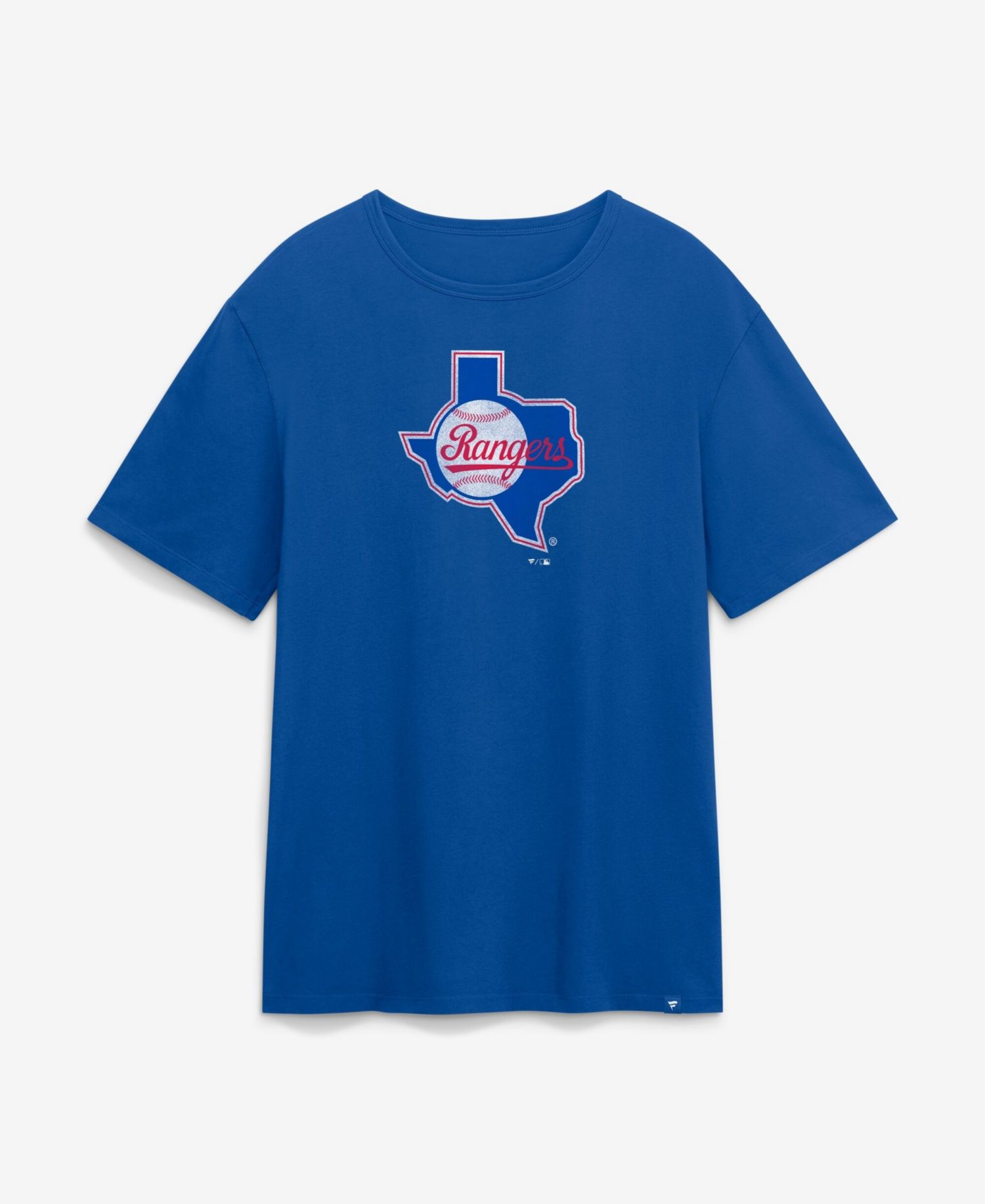 Men's Royal Texas Rangers Vintage Logo Legacy T-Shirt