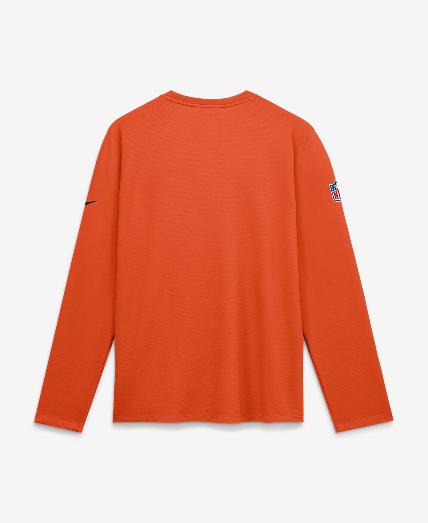 Men's Orange Cincinnati Bengals Sideline Coaches UV Dri-FIT Long Sleeve Shirt