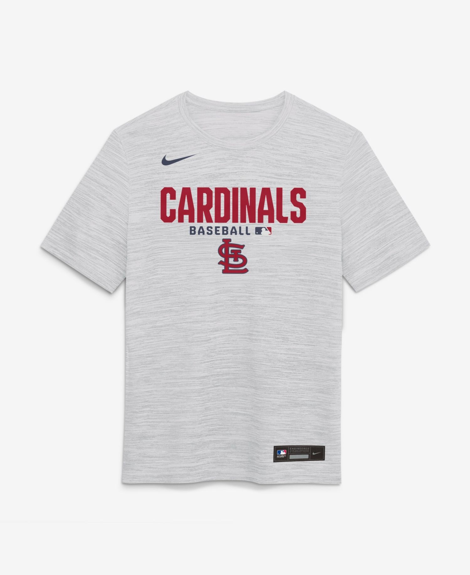 Men's White St. Louis Cardinals Authentic Collection Velocity Dri-FIT T-Shirt