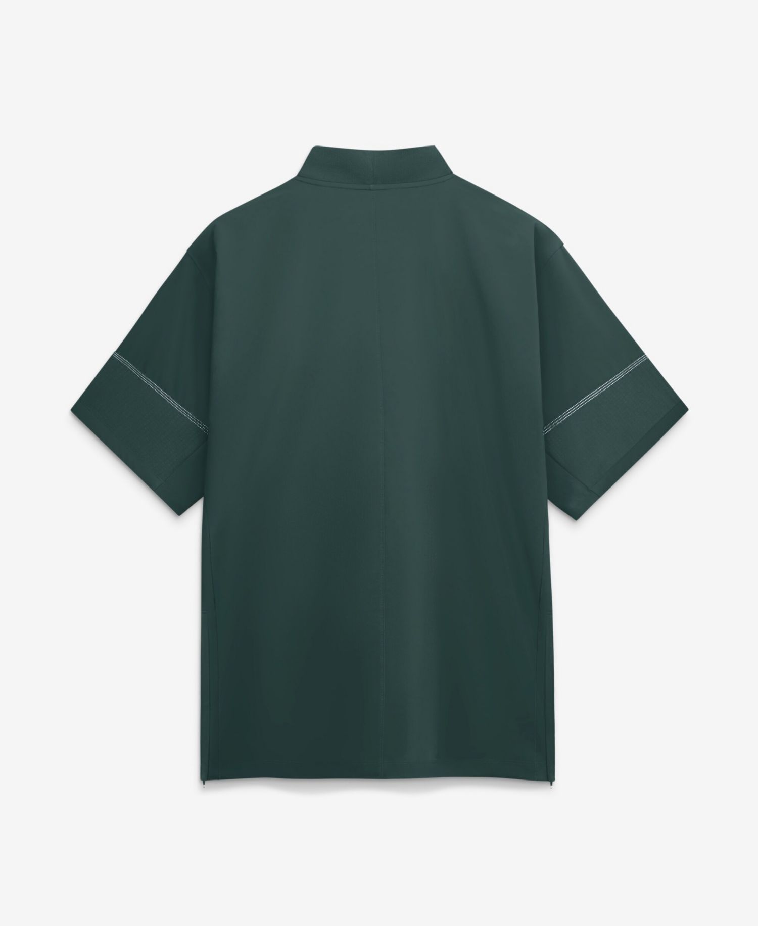 Men's Green Michigan State Spartans 2026 Sideline Short Sleeve Quarter-Zip Coaches Jacket