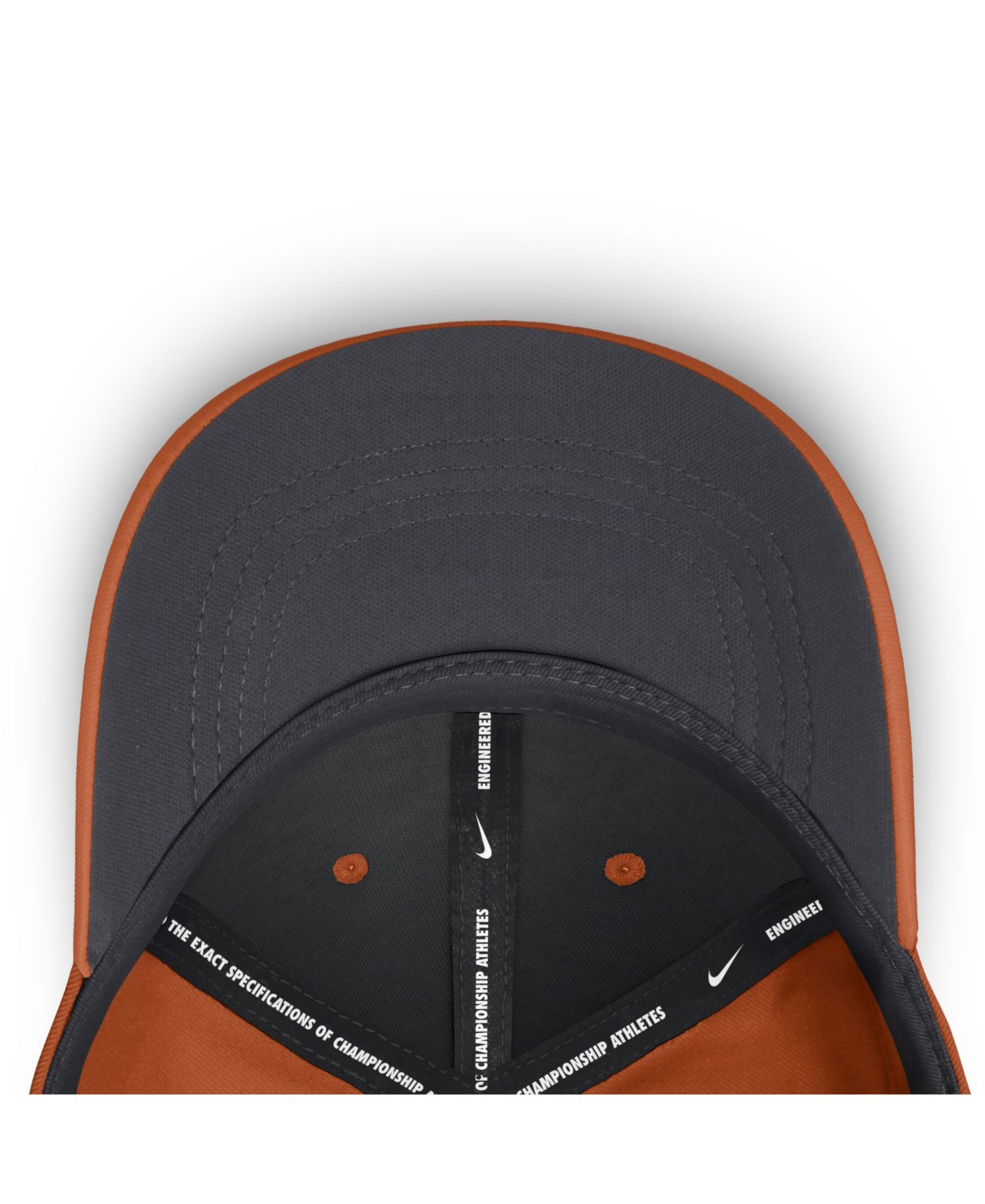 Men's Texas Orange Texas Longhorns Gameday Aerobill Swooshflex Dri-FIT Hat