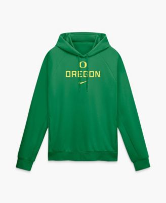 Men's Green Oregon Ducks Premium Performance Raglan Dri-FIT Hoodie