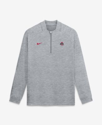 Men's Gray Ohio State Buckeyes Golf Par 5 Therma-FIT Half-Zip Pullover Sweatshirt