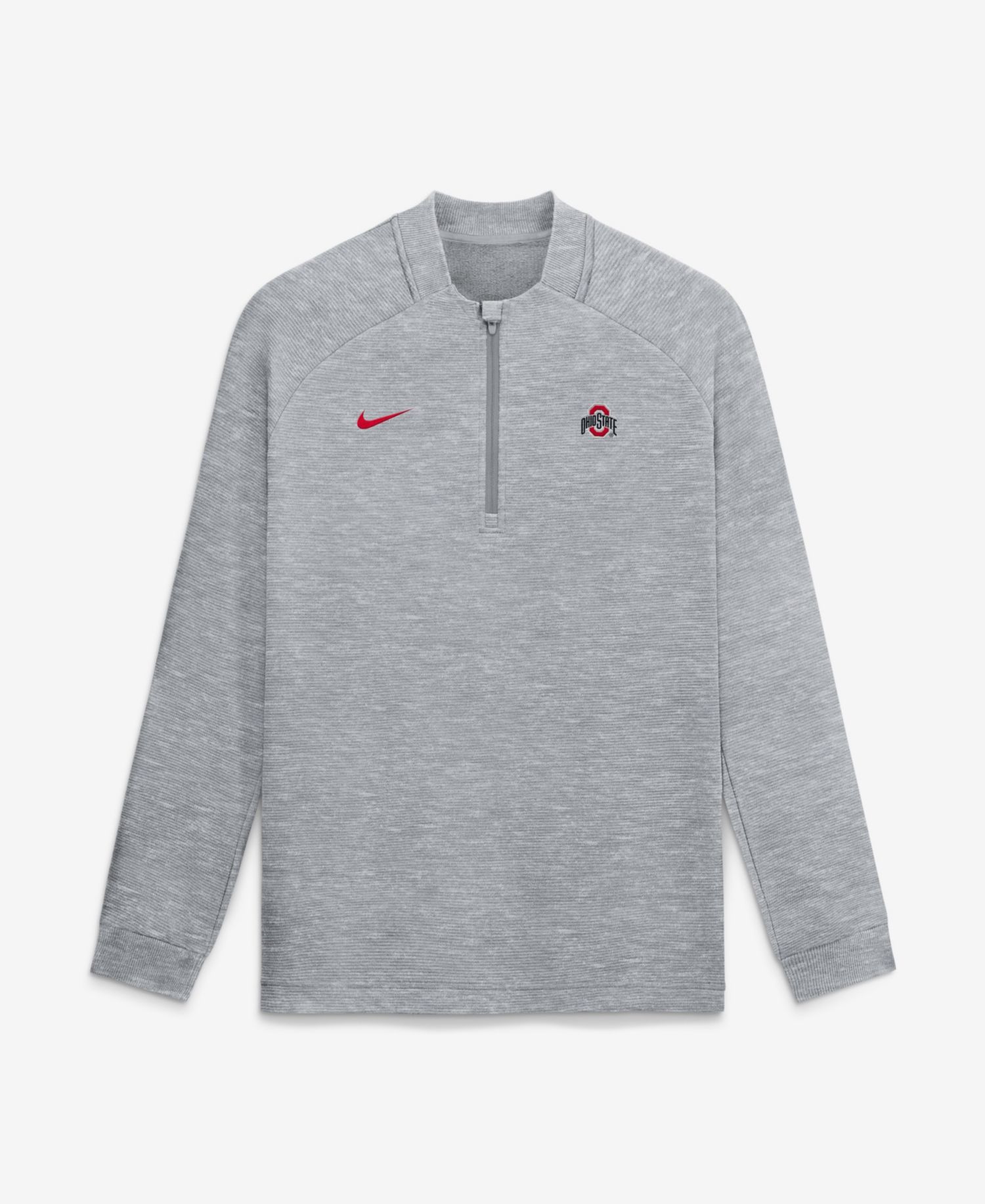 Men's Gray Ohio State Buckeyes Golf Par 5 Therma-FIT Half-Zip Pullover Sweatshirt
