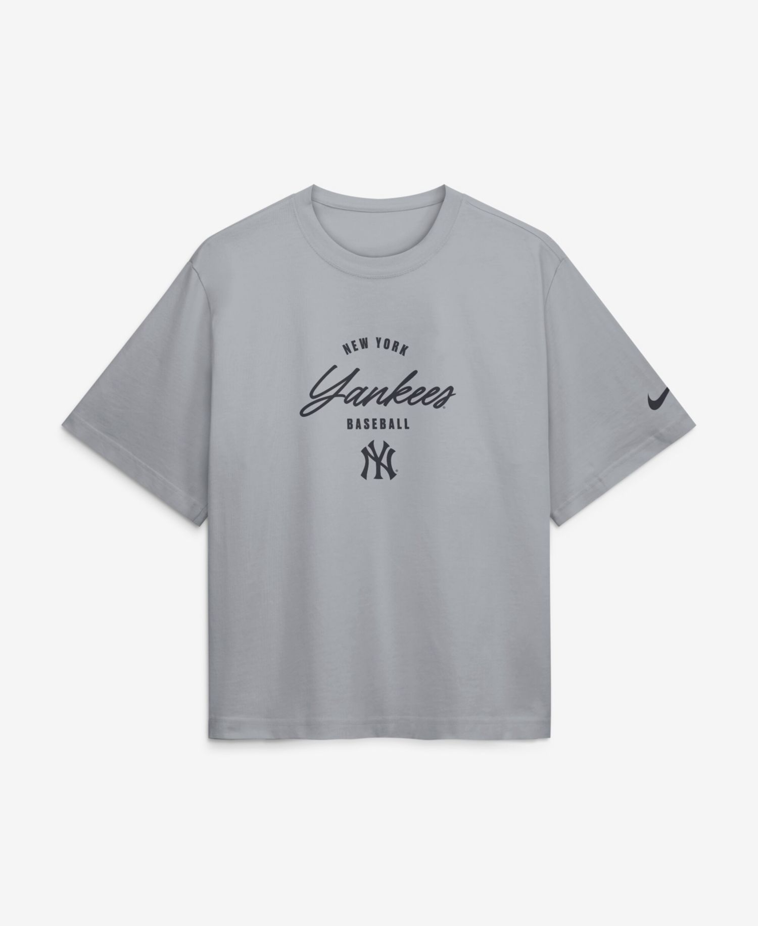 Women's New York Yankees Aaron Judge Boxy Short-Sleeve Name & Number T-Shirt