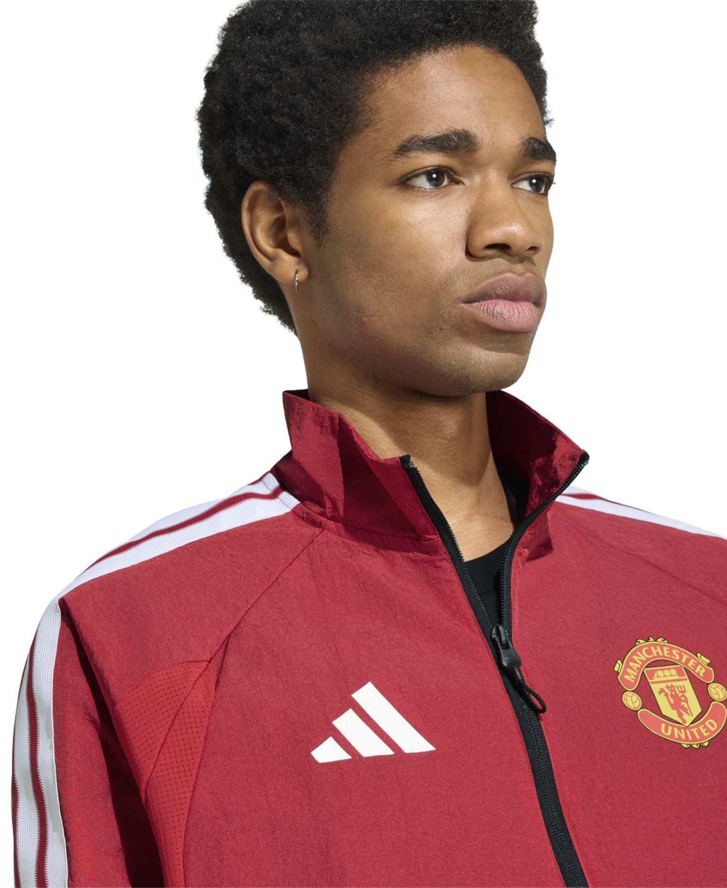 Men's Red Manchester United 2026 Full-Zip Anthem Jacket