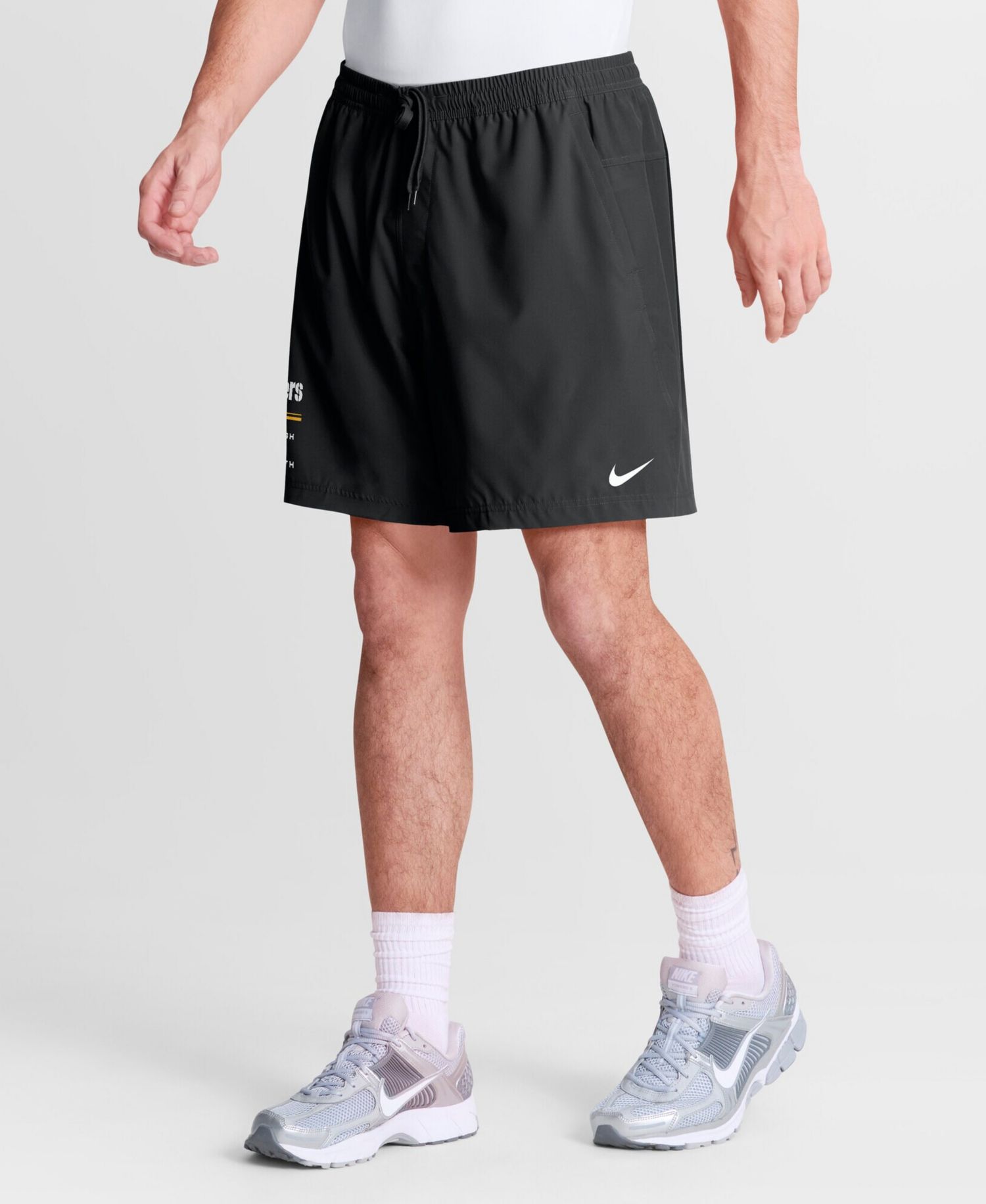 Men's Black Pittsburgh Steelers Form Dri-FIT Shorts