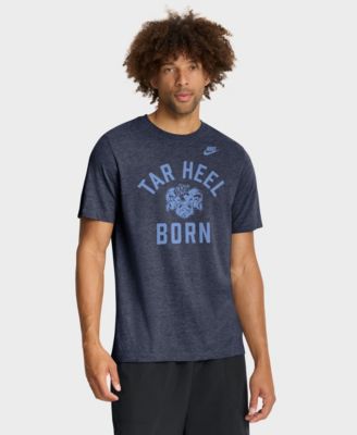 Men's Heather Navy North Carolina Tar Heels Legacy&nbsp;Mantra Tri-Blend T-Shirt