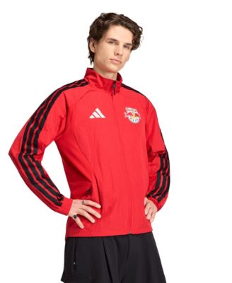 Men's Red New York Red Bulls 2026 Anthem Raglan Full-Zip Jacket