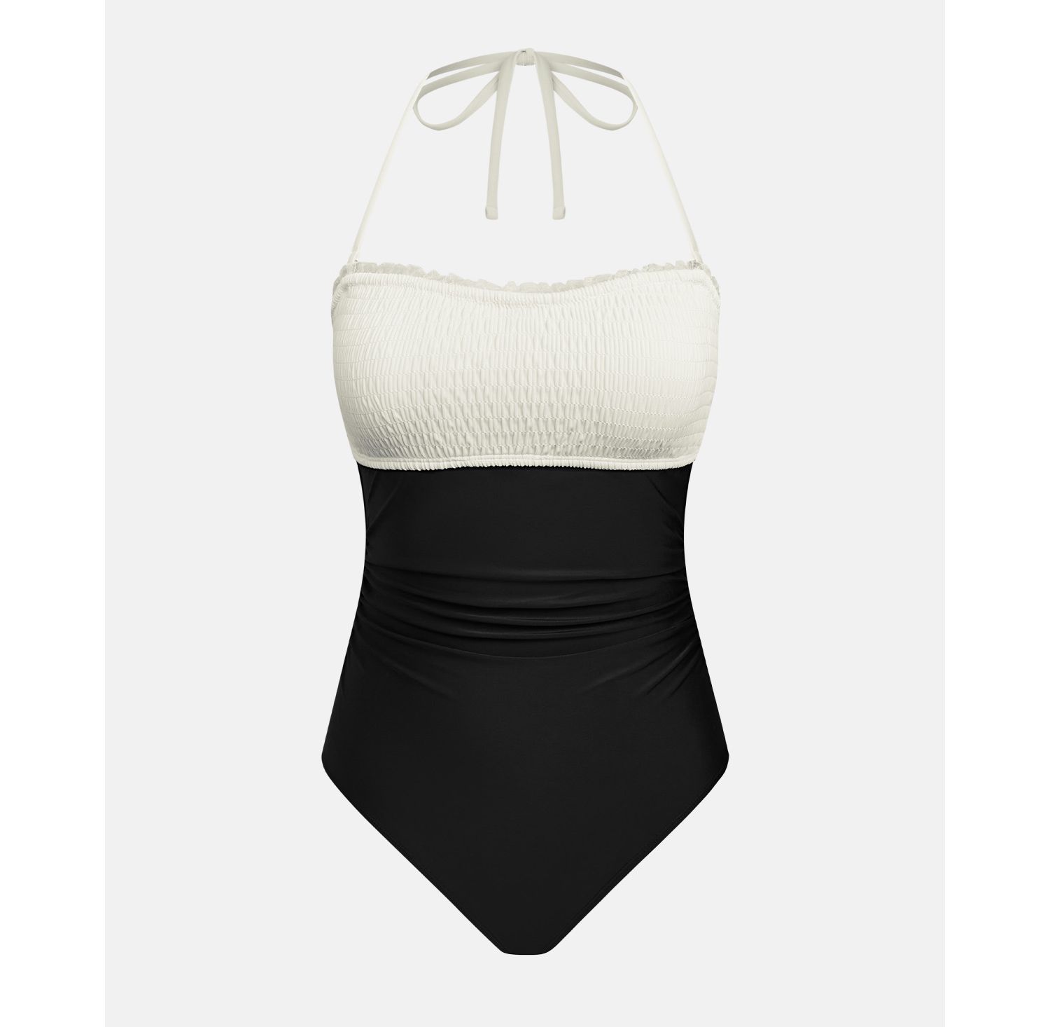 Women's Smocked One-Piece Swimsuit