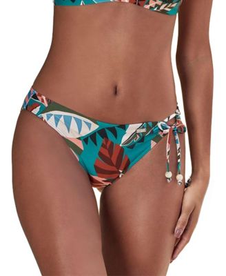 Women's Tropical Side Tie Bikini Swimsuit Bottom