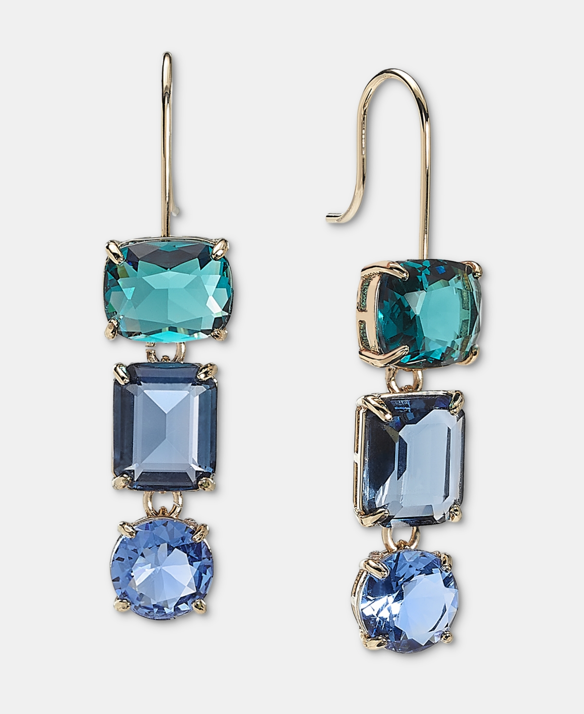 Lauren Ralph Lauren Stone Triple Drop Earrings