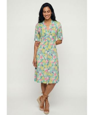 Women's Lush Lemon A-Line Dress