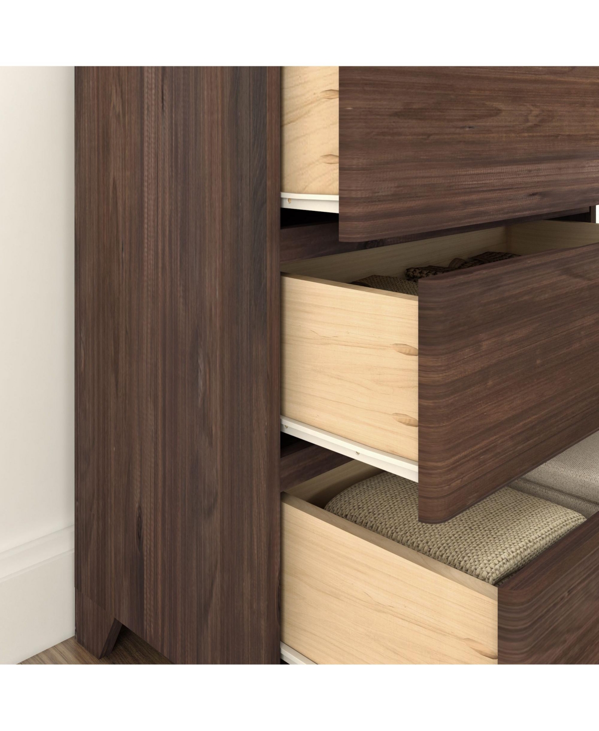 Plank+Beam Solid Wood Farmhouse 3 Drawer Dresser