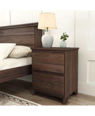Modern Farmhouse 2 Drawer Dresser Solid Wood