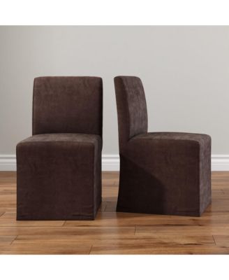 Chesnee Dining Chair with Long Slipcover