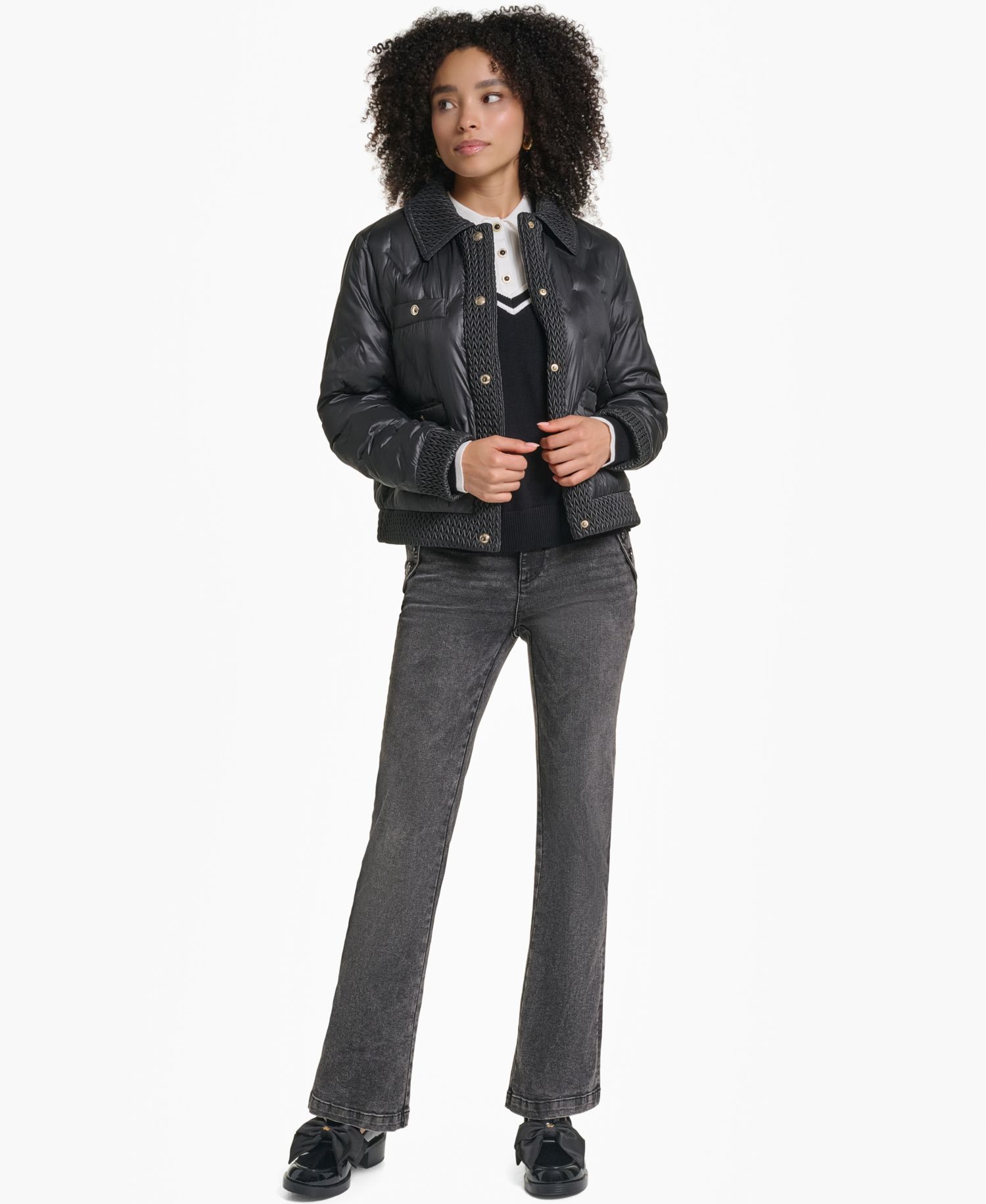 Women's Heat-Seal Quilted Puffer Jacket
