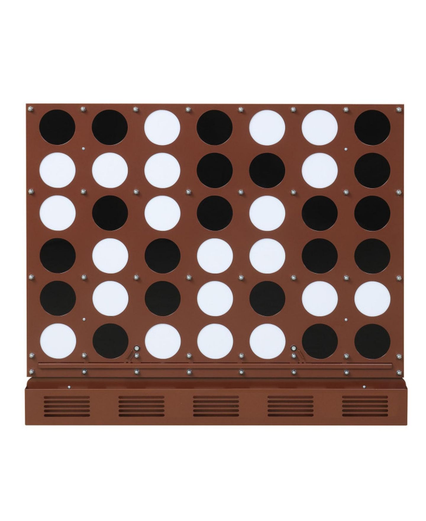 Детская настольная игра HONGGE Connect Four Strategy Wall-Mounted Board Game, Ages 6+, цвет: Коричневый — фото 4