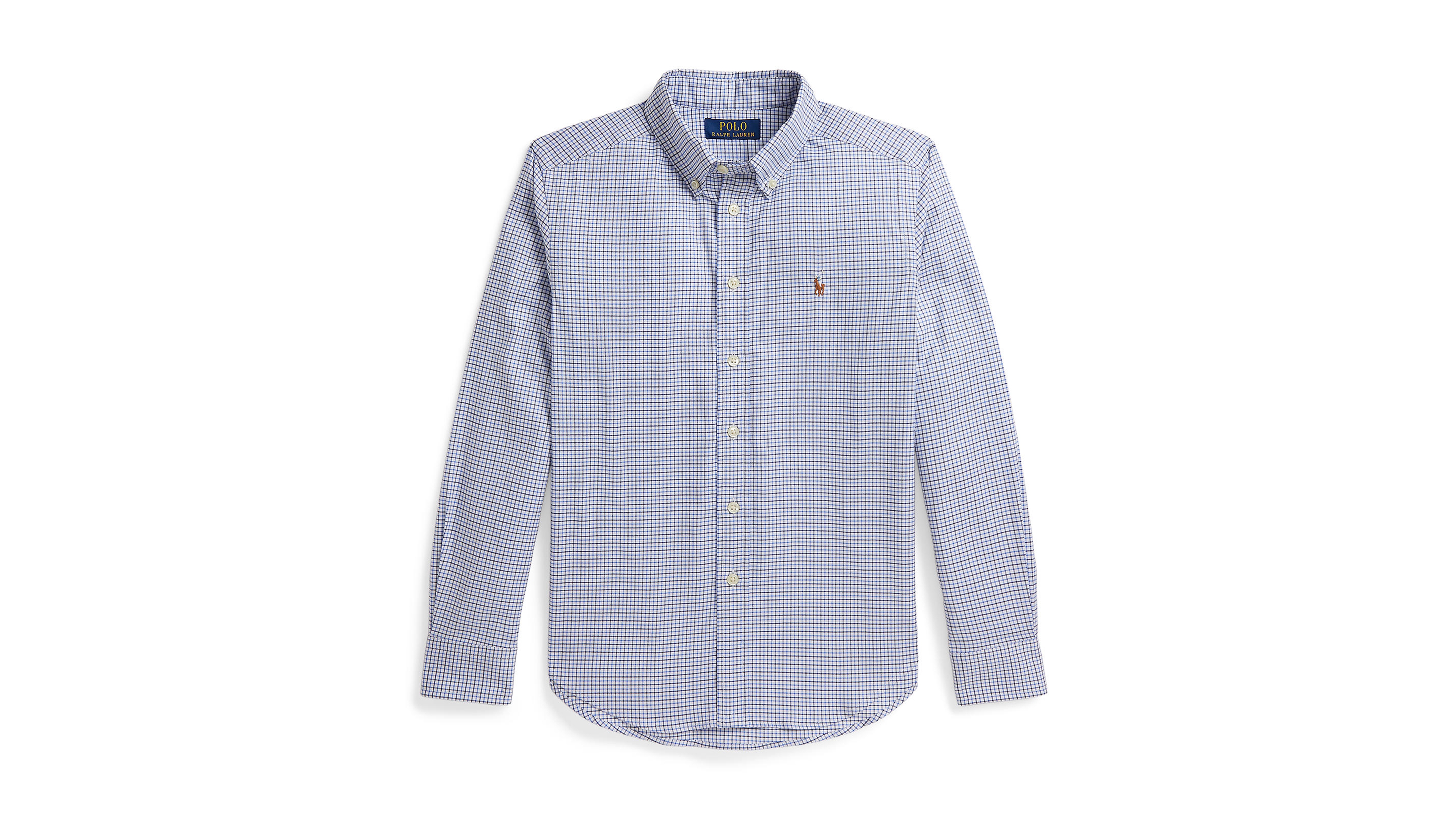 Polo Ralph Lauren Boys' 8-20 Checked Performance Oxford Shirt