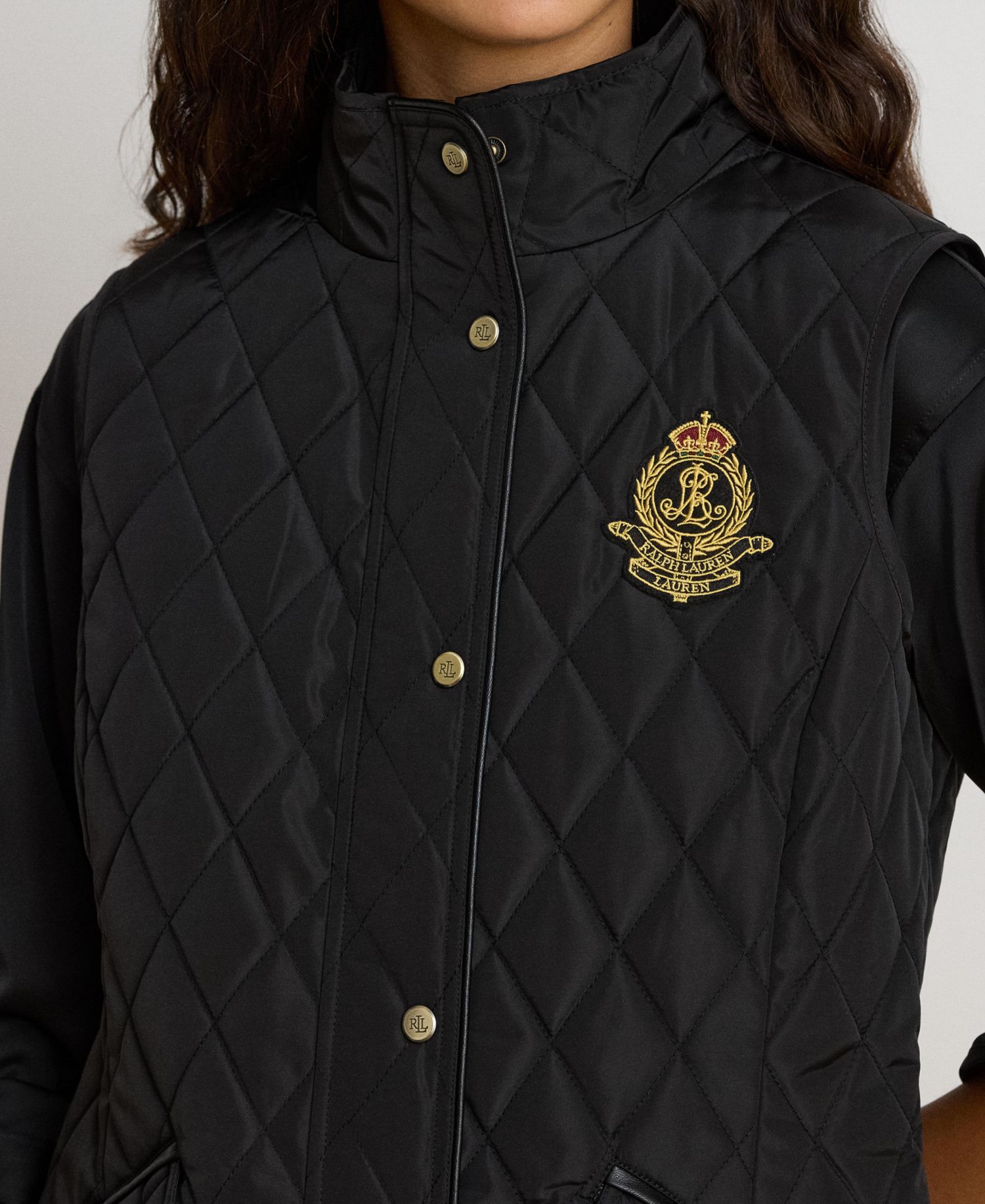 Women's Lined Diamond-Quilted Vest