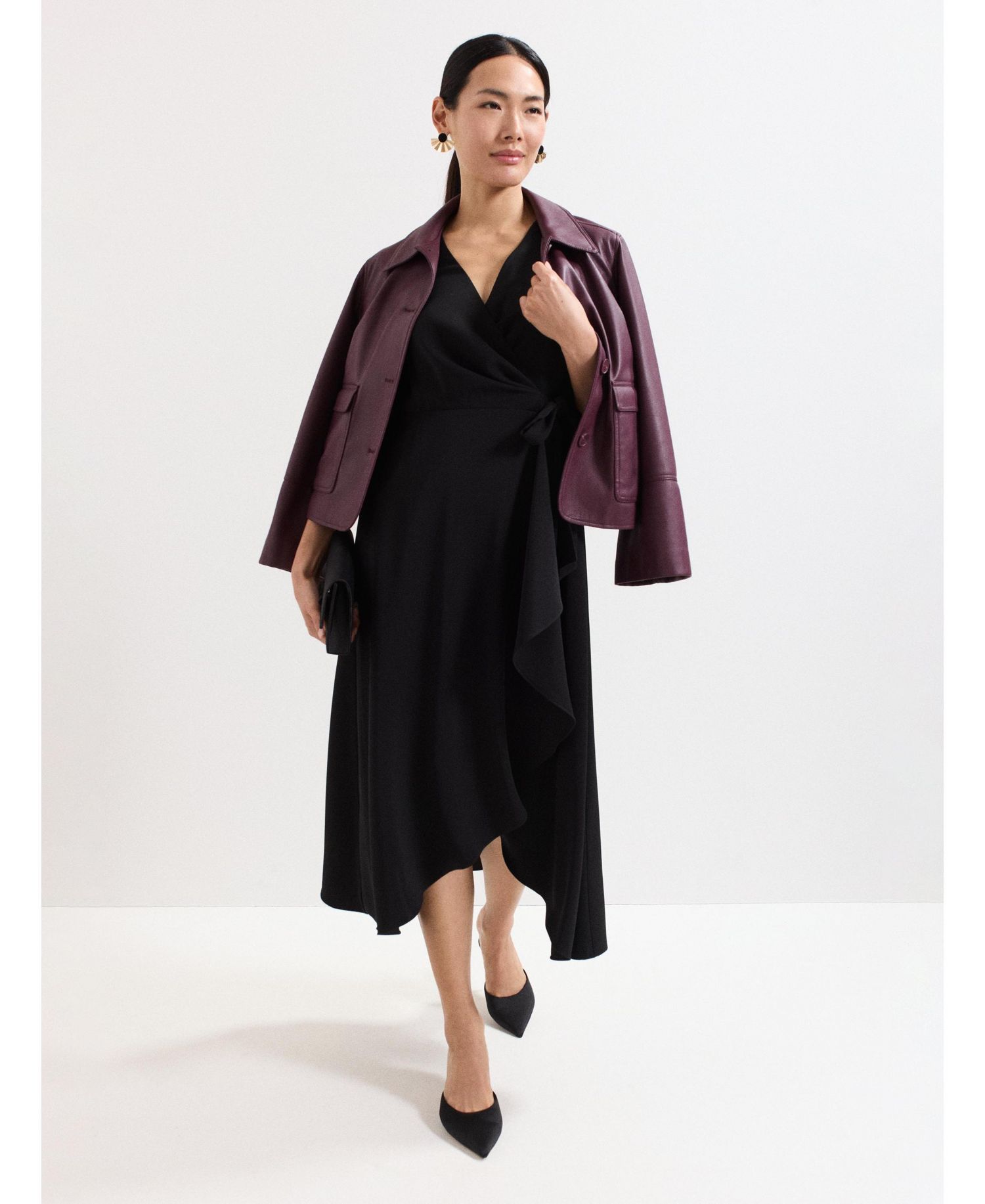 Women's Julissa Short Sleeve Wrap Dress
