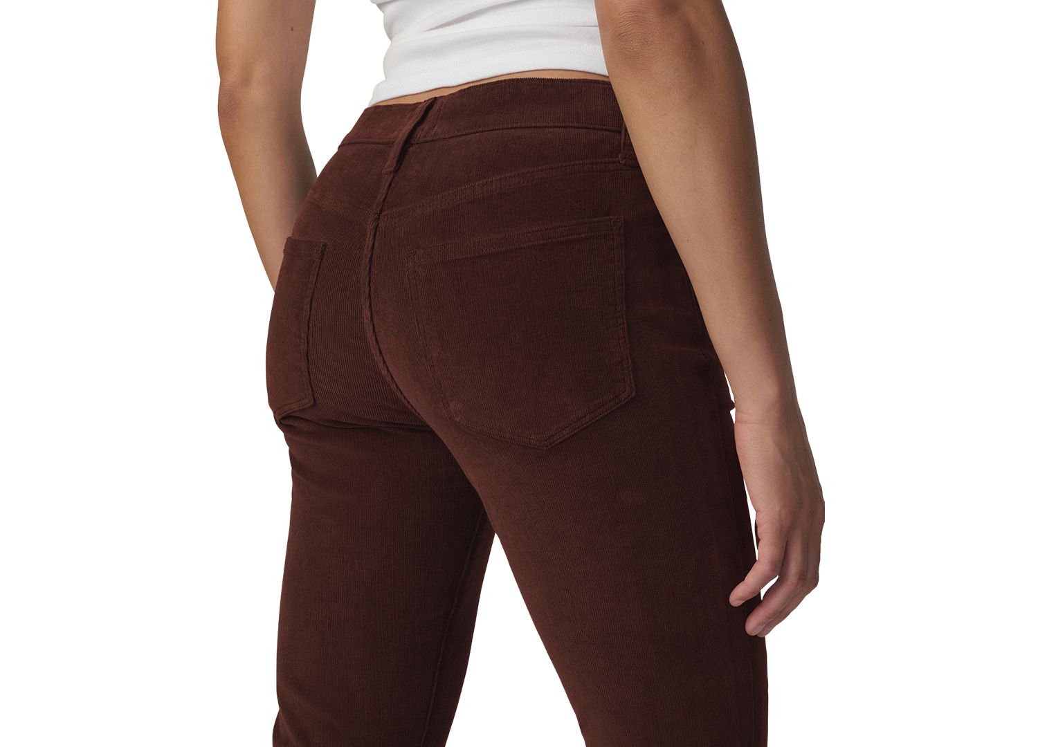 Women's Inez Corduroy Flare Mid-Rise Pants